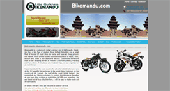Desktop Screenshot of bikemandu.com